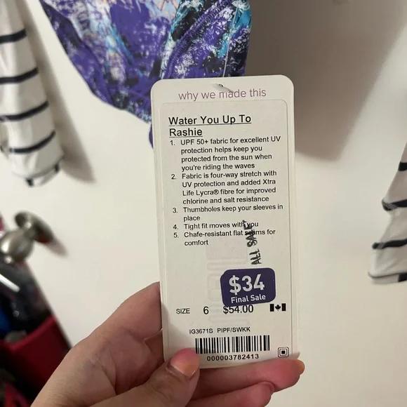 Ivivva Kids Rashguard - Picture 3 of 3